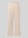 JACK & JONES straight fit sweatpants met elastische band Offwhite