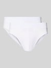 Christian Berg Men Slip mit elastischem Bund im 3er-Pack Weiss