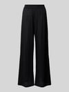 PIECES Loose fit strandbroek in semi-transparante look, model 'CAFIE' Zwart