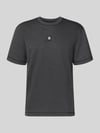 HUGO Regular Fit T-Shirt mit Baumwoll-Anteil Modell 'DILANSO' Mittelgrau