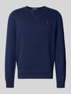 Polo Ralph Lauren Regular Fit Sweatshirt aus Baumwoll-Mix Marine