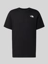 The North Face T-shirt met labelprint model 'Evolution' Zwart