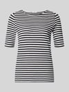 s.Oliver RED LABEL Relaxed Fit T-Shirt aus reiner Baumwolle Marine
