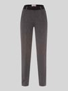Raphaela By Brax Slim Fit Hose aus Material-Mix mit Viskose-Anteil Anthrazit