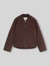 Tom Tailor Regular fit bomberjack met gewatteerde structuur Donkerbruin