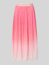 Marc Cain Midirock in Crinkle-Optik mit elastischem Bund Pink