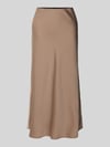YAS Midirok met elastische band, model 'PELLA' Taupe