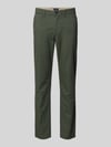 MCNEAL Slim Fit Stoffhose mit französischen Eingrifftaschen Bottle