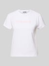 REVIEW T-shirt met print en ronde hals Wit