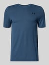 Under Armour Slim Fit T-Shirt mit Logo-Print Modell 'Vanish' Blau