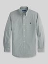 Polo Ralph Lauren Custom Fit Freizeithemd aus Baumwoll-Mix Gruen