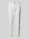 JACK & JONES Straight Fit Stoffhose aus Baumwoll-Mix Modell 'MARCO FURY' Hellblau
