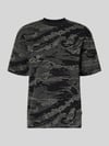 BOSS Orange T-shirt z czystej bawełny w kroju regular fit model 'TE_WILDNATURE' Czarny