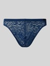 HOM String met etskanteffect Marineblauw
