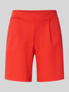 ICHI Shorts mit elastischem Bund Modell 'Kate' Rot