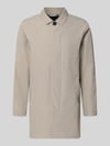 Matinique Kurzmantel mit verdeckter Knopfleiste Modell 'miles' Taupe