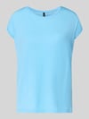 VERO MODA Relaxed Fit T-Shirt aus Lyocell-Mix Modell 'AVA' Tuerkis