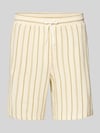JACK & JONES Regular Fit Shorts mit Strukturmuster Modell 'JAIDEN COBA' Khaki