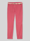 Tom Tailor Slim Fit Chino aus Baumwoll-Mix Pink