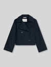 Marc O'Polo Relaxed Fit Trenchjacke aus Baumwolle Marine