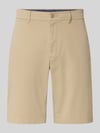 Tommy Hilfiger Regular Fit Bermudas aus Baumwoll-Mix Beige