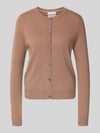 Christian Berg Woman Strickjacke aus Kaschmir mit Rundhalsausschnitt Hazel