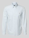 Polo Ralph Lauren Regular Fit Freizeithemd aus reiner Baumwolle Bleu