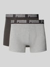 PUMA Broek & boxershort van katoenmix in set van 2 Antraciet