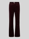 CAMBIO Flared Cordhose mit 5-Pocket-Design Modell 'PARIS' Bordeaux