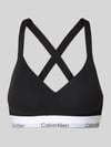 Calvin Klein Underwear Biustonosz typu bralette z watowanymi miseczkami model ‘Lift’ Czarny