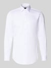 BOSS Slim Fit Businesshemd aus reiner Baumwolle Modell 'HANK' Weiss