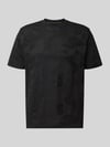 BOSS Green T-shirt o kroju regular fit z czystej bawełny model 'TS_NETWORK JQ' Czarny