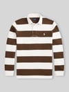 Polo Ralph Lauren Regular Fit Sweatshirt aus reiner Baumwolle Mittelbraun