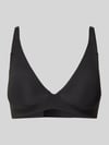 Sloggi Biustonosz typu bralette z efektem push-up seria 'Zero Feel' Czarny