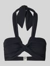 Seafolly Góra od bikini o marszczonym wyglądzie model 'Collective' Czarny