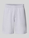 Lacoste Relaxed Fit Sweatshorts aus Baumwoll-Mix Hellgrau Melange