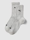 PUMA Socken mit Label-Details im 2er-Pack Silber Melange