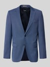 BOSS Regular fit colbert van scheerwolmix model 'JASPER' Bleu gemêleerd