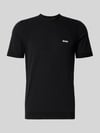 BOSS Green Regular Fit T-Shirt aus Baumwoll-Mix Modell 'MOMENTUM' Black
