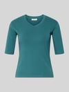 Christian Berg Woman T-Shirt mit Rundhalsausschnitt Petrol