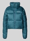 Columbia Cropped Puffer Jacket mit Label-Print Modell 'Puffect™' Petrol
