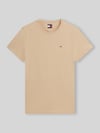 Tommy Jeans regular fit T-shirt van puur katoen Beige
