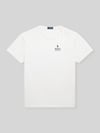 Polo Ralph Lauren Relaxed Fit T-Shirt aus reiner Baumwolle mit Logo-Stitching Weiss