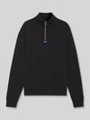 HUGO Blue troyer o kroju regular fit z czystej bawełny model 'Neeler' Czarny
