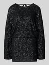 Gina Tricot Minikleid mit Rundhalsausschnitt Black