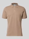 s.Oliver RED LABEL Koszulka polo o kroju regular fit z czystej bawełny Beżowy