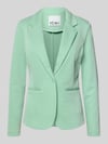 ICHI Slim Fit Blazer mit Paspeltaschen Modell 'KATE PIQUE' Hellgruen