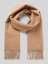 bugatti Wollschal mit Fransen Camel