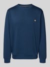 LERROS Sweatshirt mit Label-Patch Blau