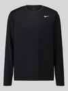 Nike Training Regular Fit Sport-Langarmshirt mit Rundhalsausschnitt Black
